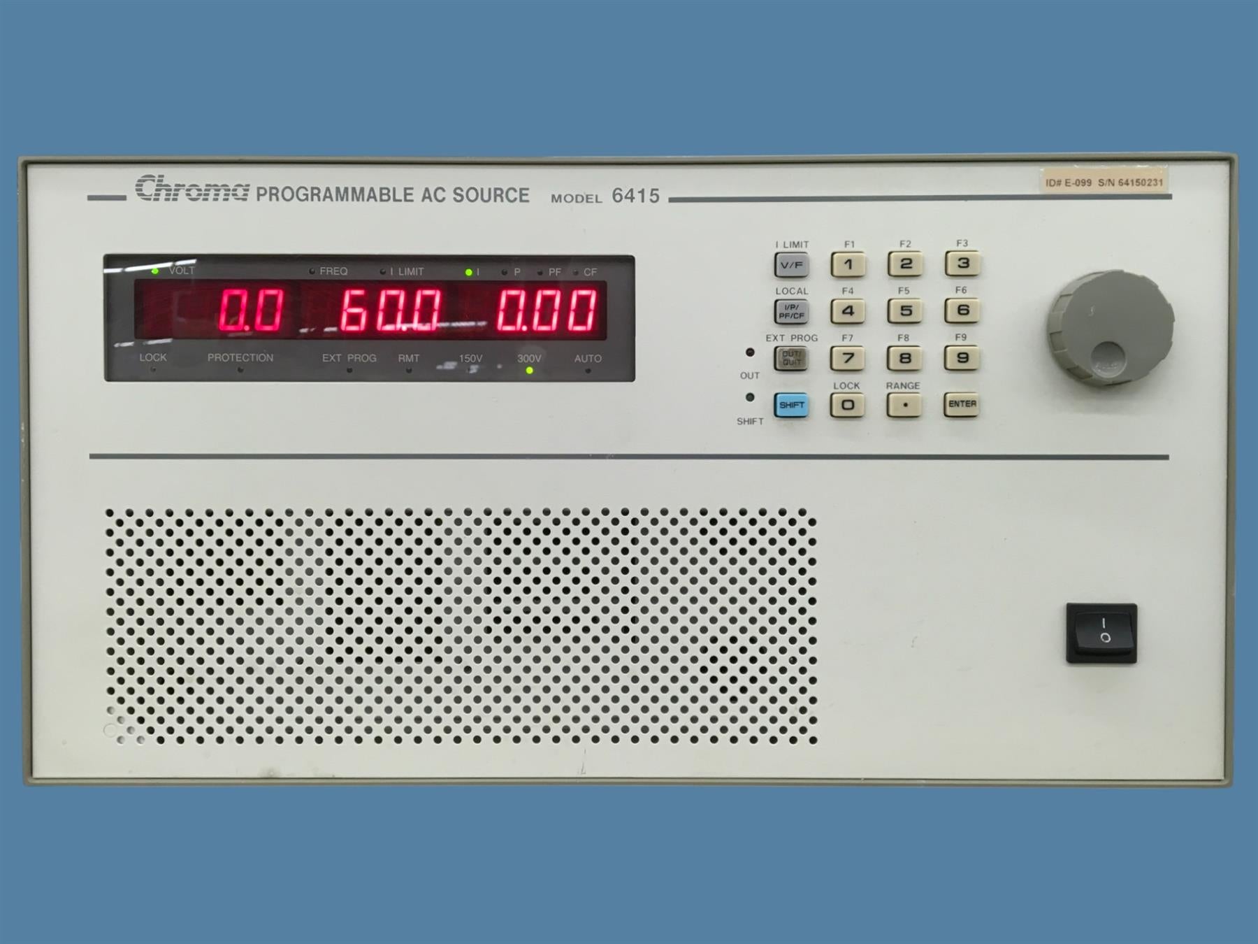 Chroma Model 6415 Programmable AC Source/Power Supply