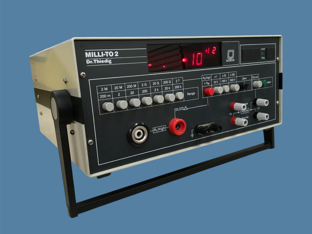 Dr. Thiedig Milli-To 2 Wide Range Resistance Meter (2 Milliohm to 2 Teraohm)
