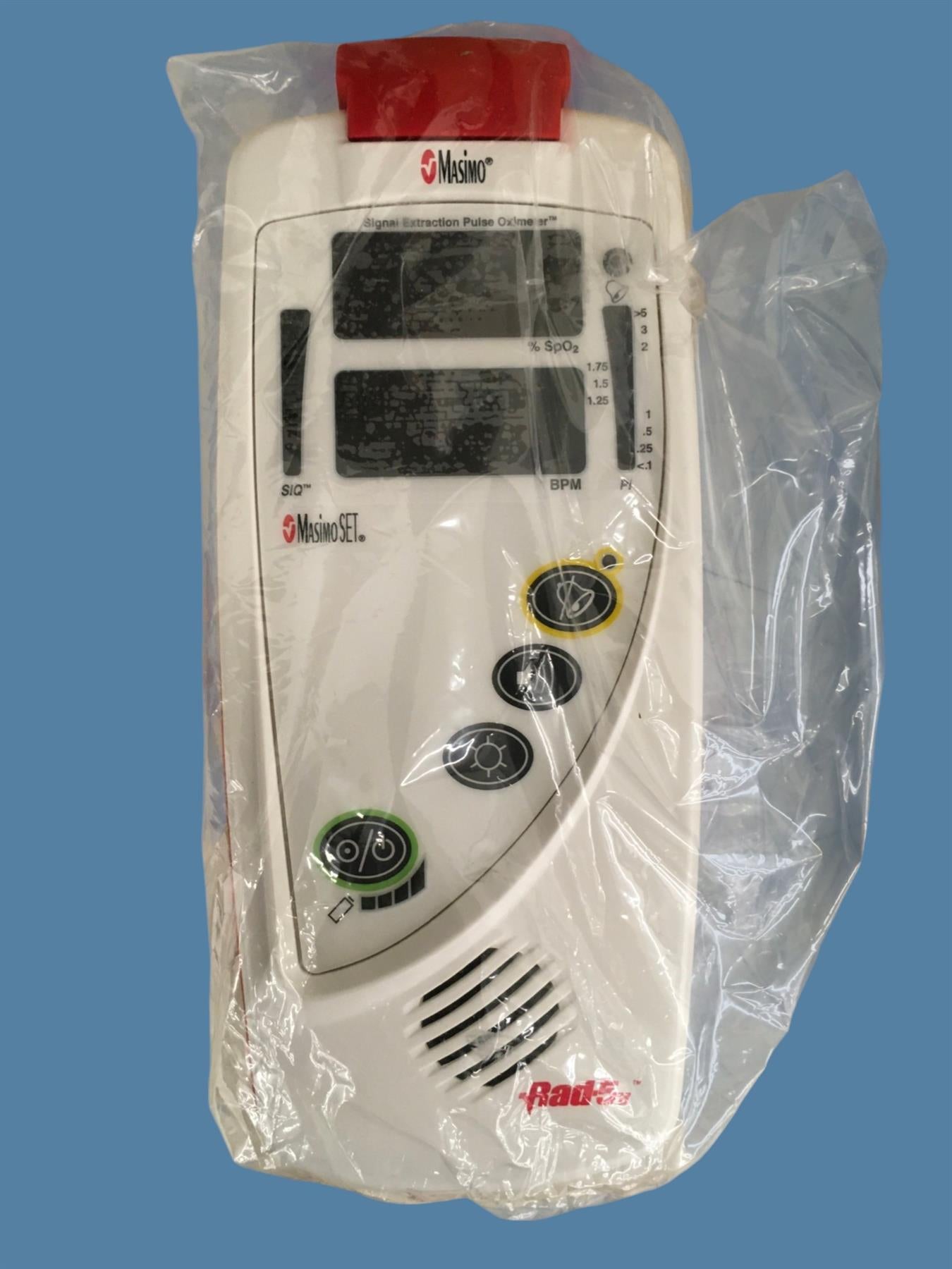 Masimo RAD-5v Pulse Oximeter Kit 9711 w/ DCI 2501 & DCI-P 2502 Sensors (New)