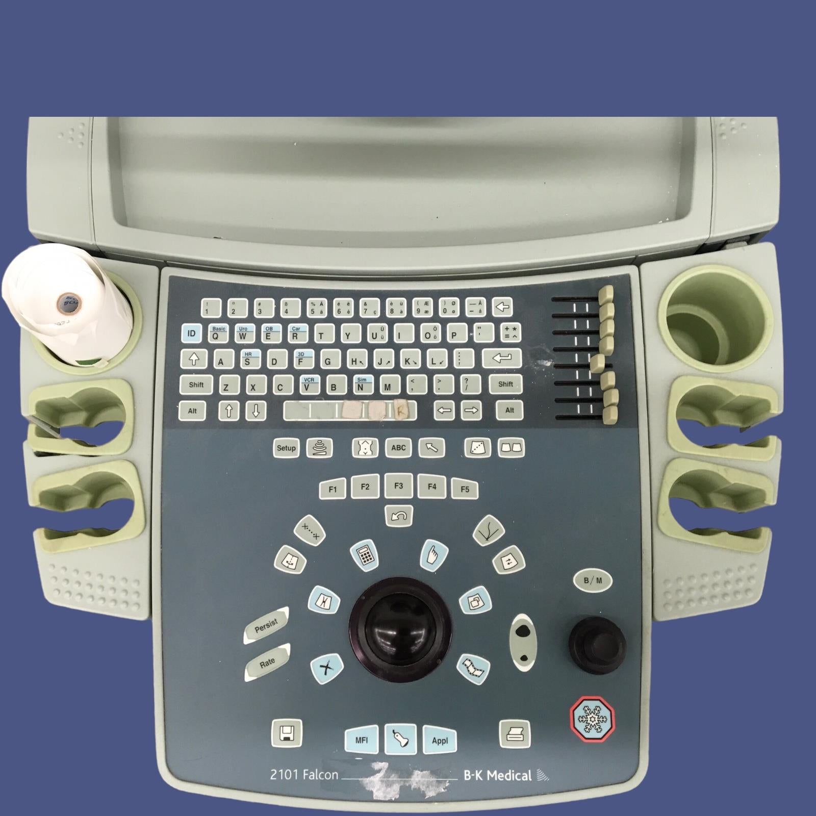B-K Medical 2101 Falcon Ultrasound Machine w/ Printer & Recorder