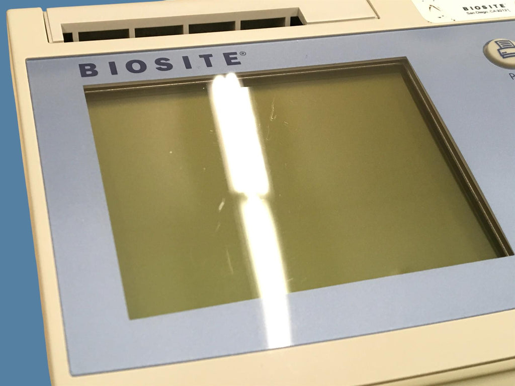BioSite Alere Triage MeterPro Immunoassay Analyzer 55070 w/ QC Device, Pwr Cable