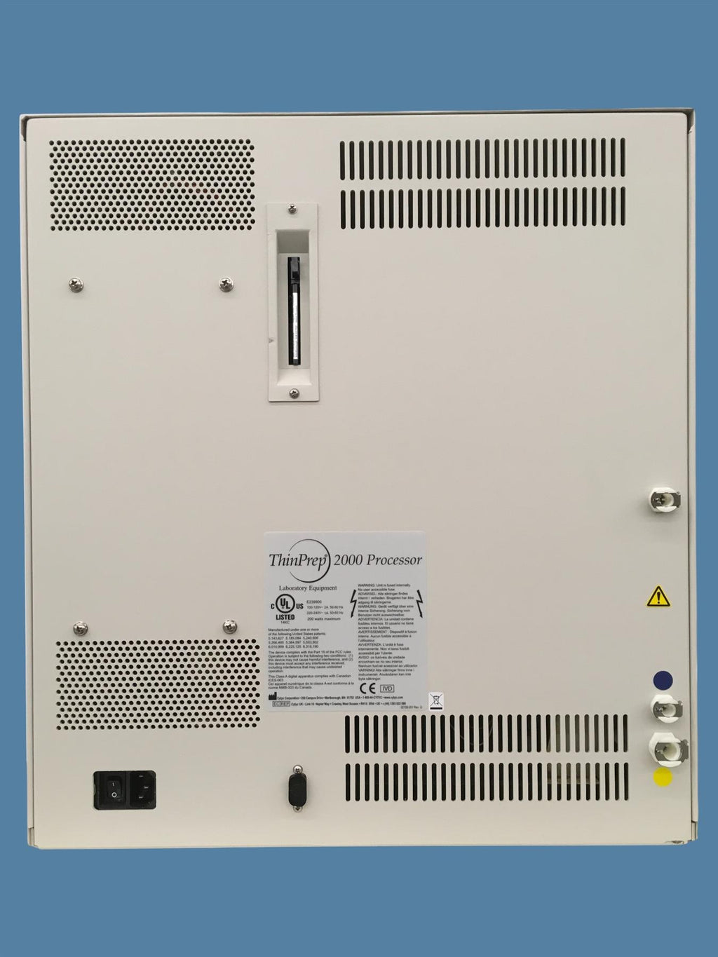 Cytyc ThinPrep 2000 Cytology Slide Processor 02159-001 Rev. G