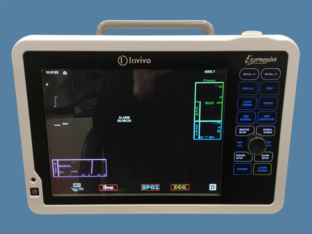 Invivo Expression MRI Patient Monitoring System 865214 (Batteries, No Adapter)