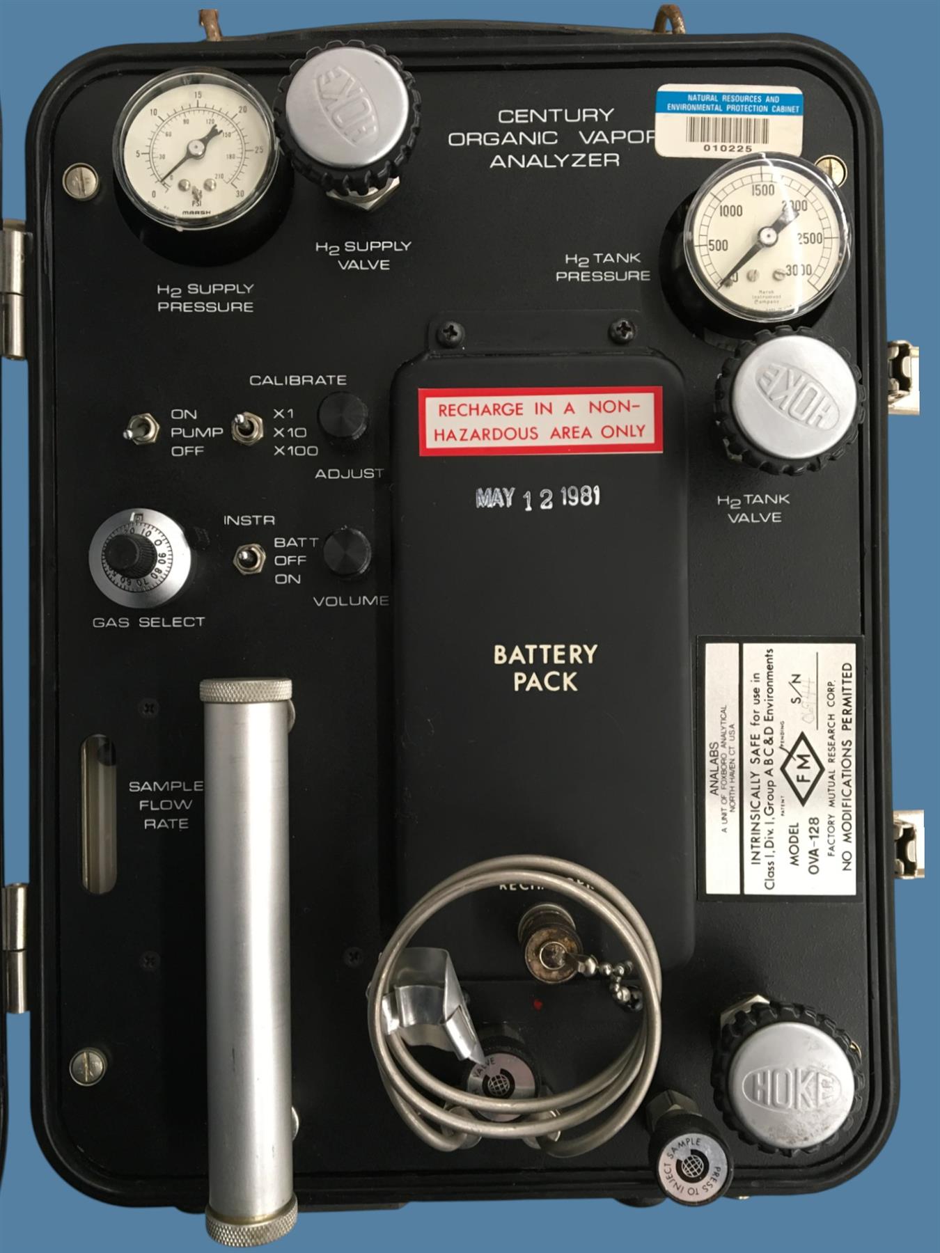 Foxboro/Analabs OVA-128 Century Organic Vapor Analyzer