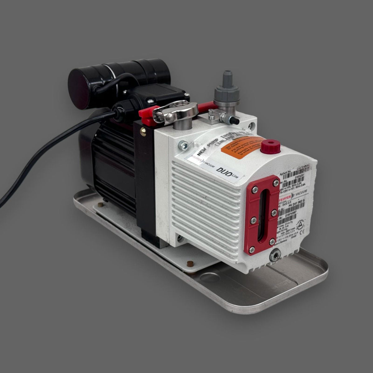Pfeiffer Vacuum Duo Line DUO 2.5 PK D41 062 Rotary Vane Vacuum Pump