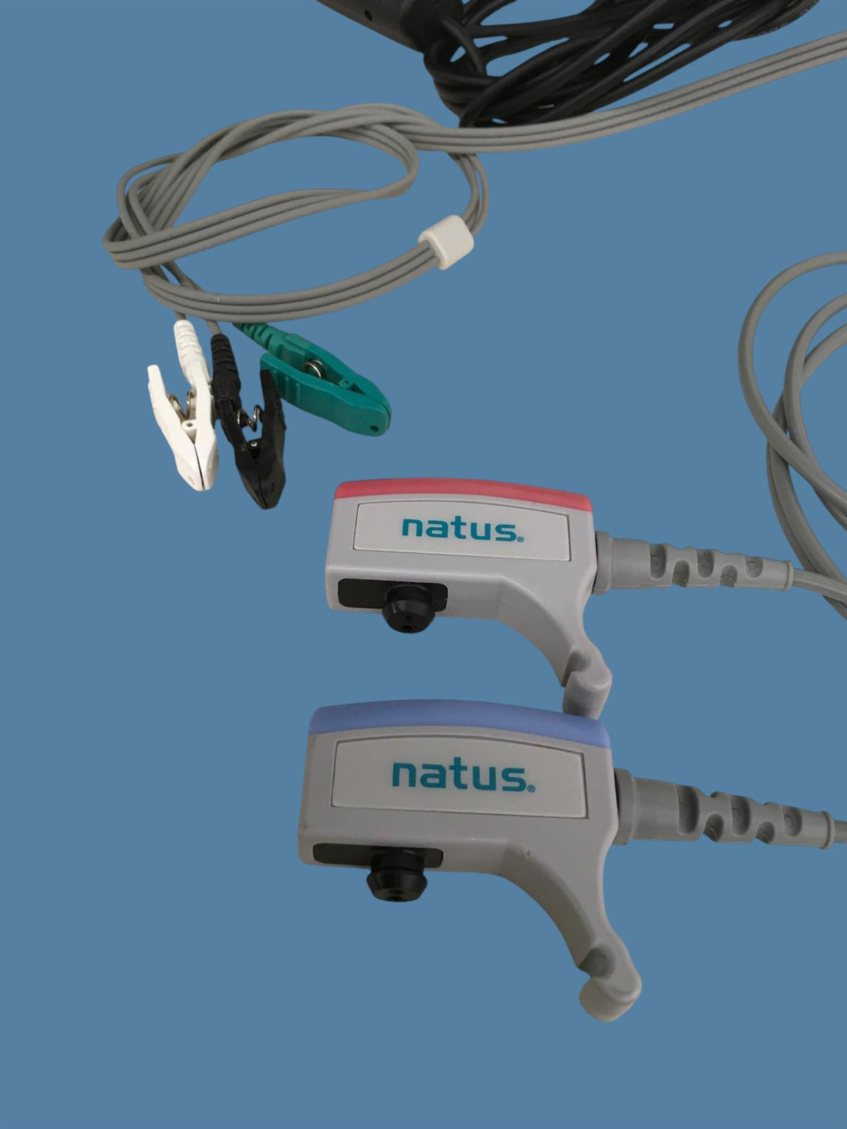 Natus ALGO 5 Hearing Screener 000619 w 000698 Pre-amp, 011120 ATA Cable & Leads