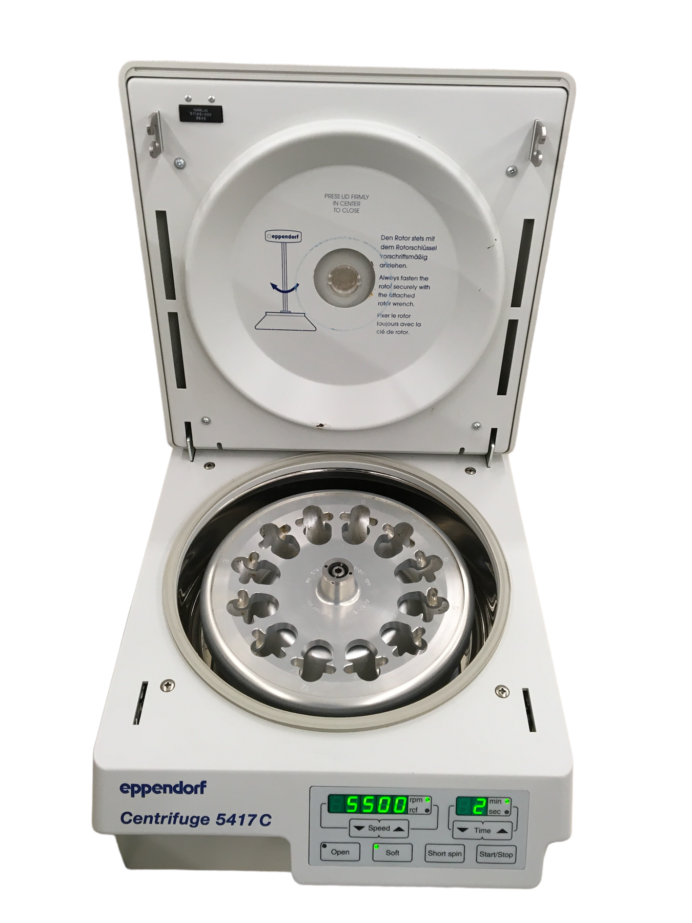 Eppendorf 5417C Centrifuge w/A-12-11Rotor