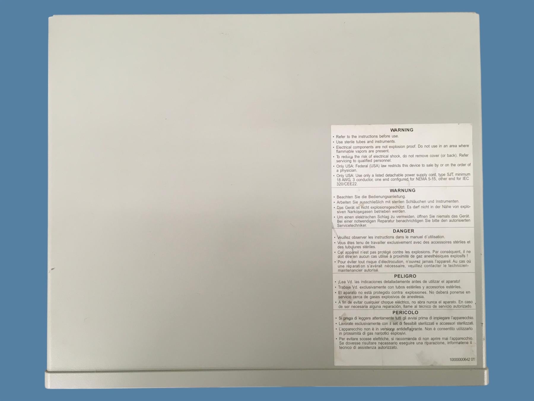 Arthrex AR-3290-0004 Synergy Insufflator Console (Screen Not Working)