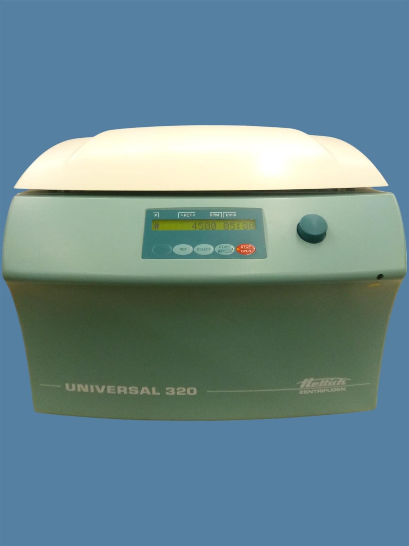 Hettich Universal 320 (1401-01) Centrifuge w/ Model 1494 Rotor & 1425 Buckets