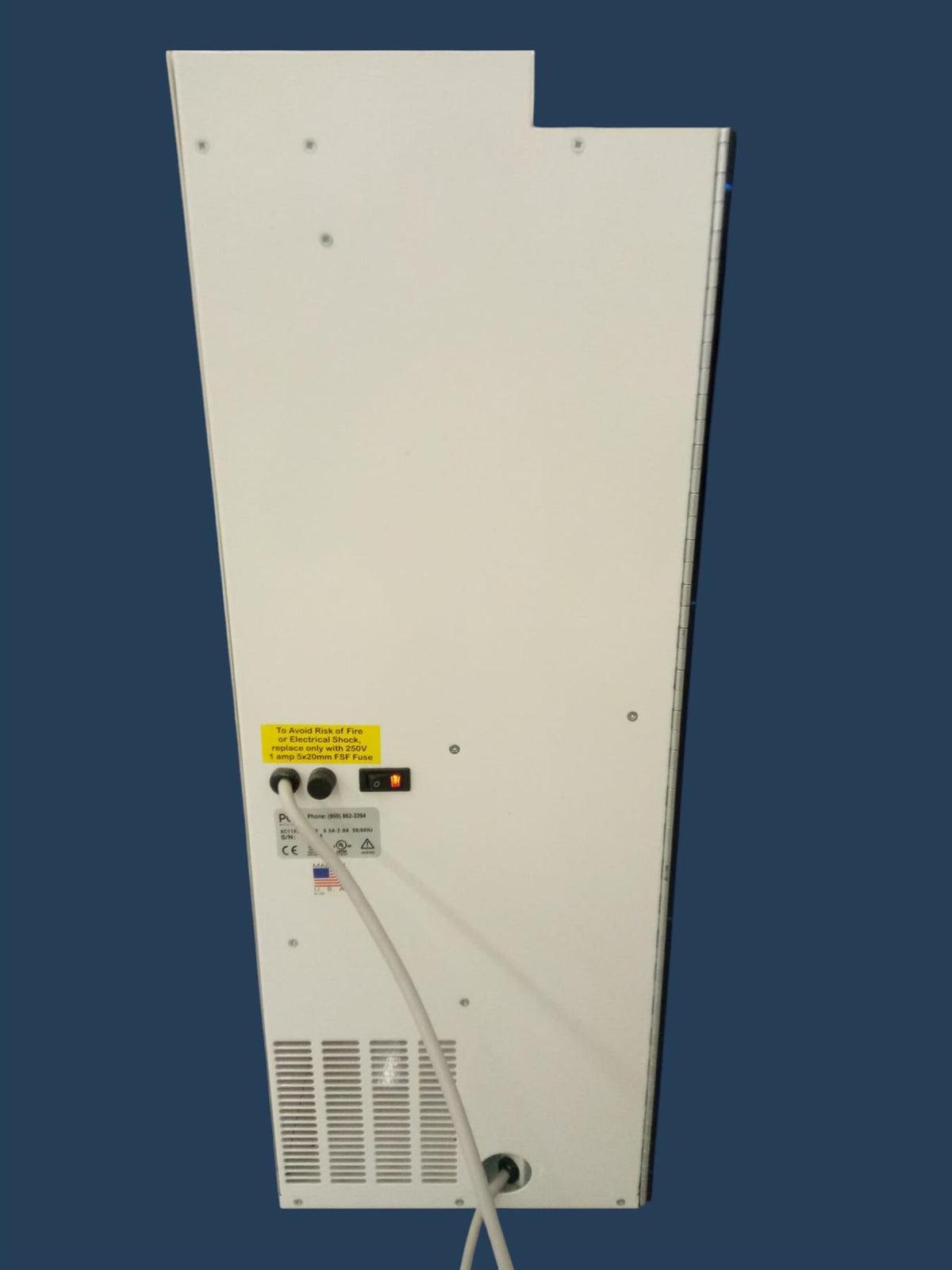 GUS Vapor Control System/Disinfection Soak Station G10VPL w/ Disinfectant Warmer