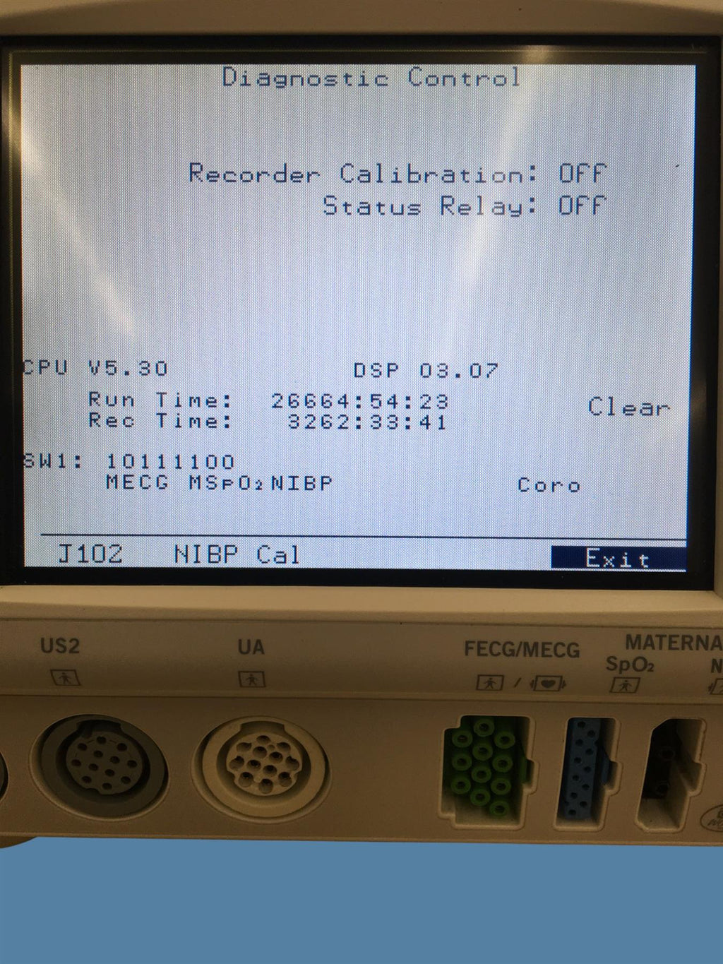 Wipro GE Healthcare 259CX-A Corometrics 250cx Series Fetal Monitor