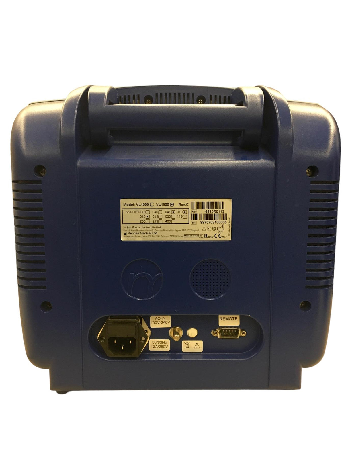 MTRE CritiCool Pro VL4500 Patient Temperature Management System / Patient Monitor