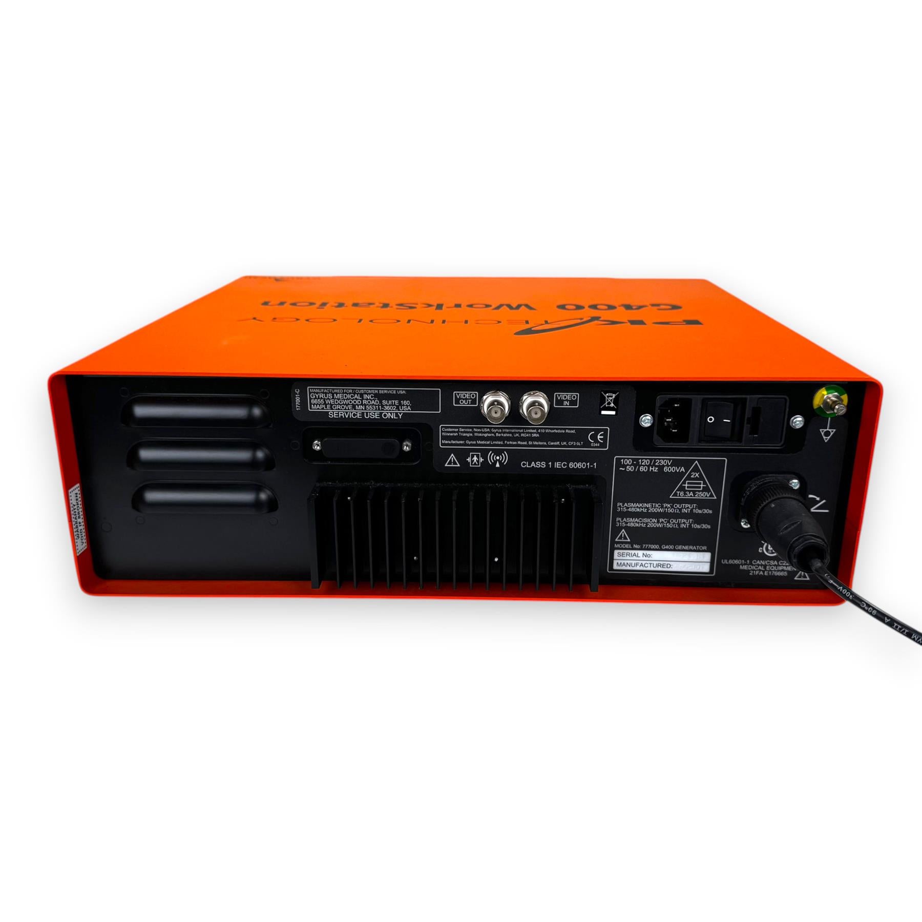 Gyrus ACMI G400 WorkStation PK Technology with Footswitch 777000
