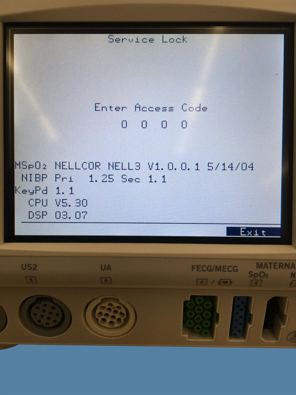 Wipro GE Healthcare 259CX-A Corometrics 250cx Series Fetal Monitor