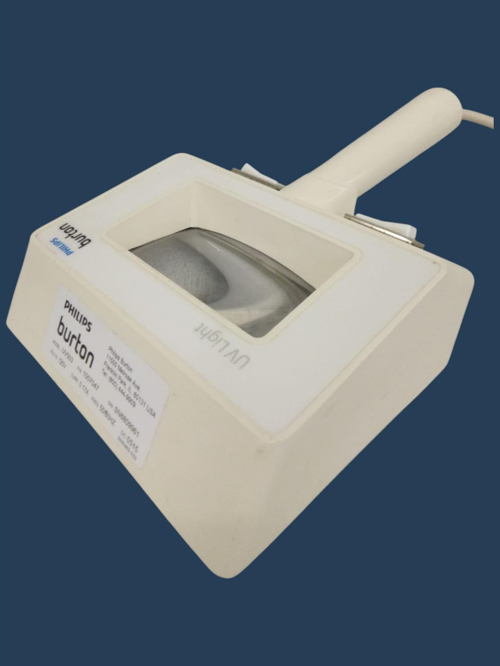 Philips Burton UV503 Ultraviolet Examination Light with Magnifier