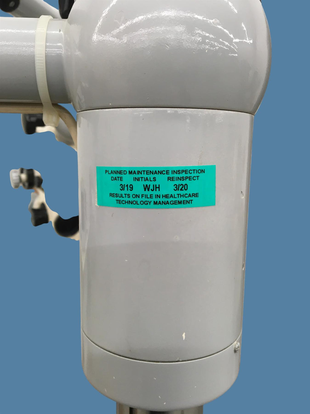 Carl Zeiss 5190 Colposcope w/ K120/76 Arm, Rolling Stand & Power Footswitch