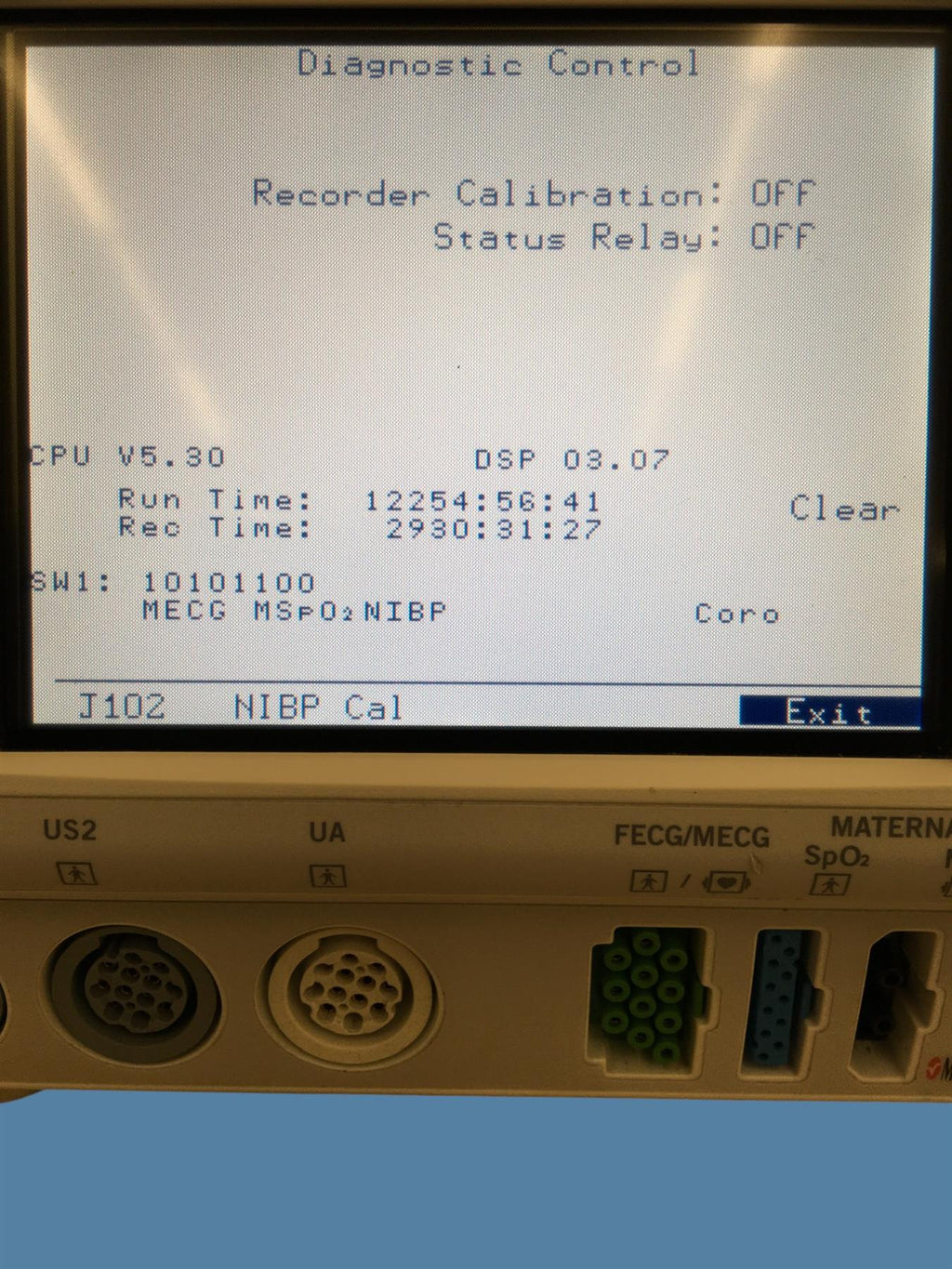 Wipro GE Healthcare 259CX-C Corometrics 250cx Series Fetal Monitor
