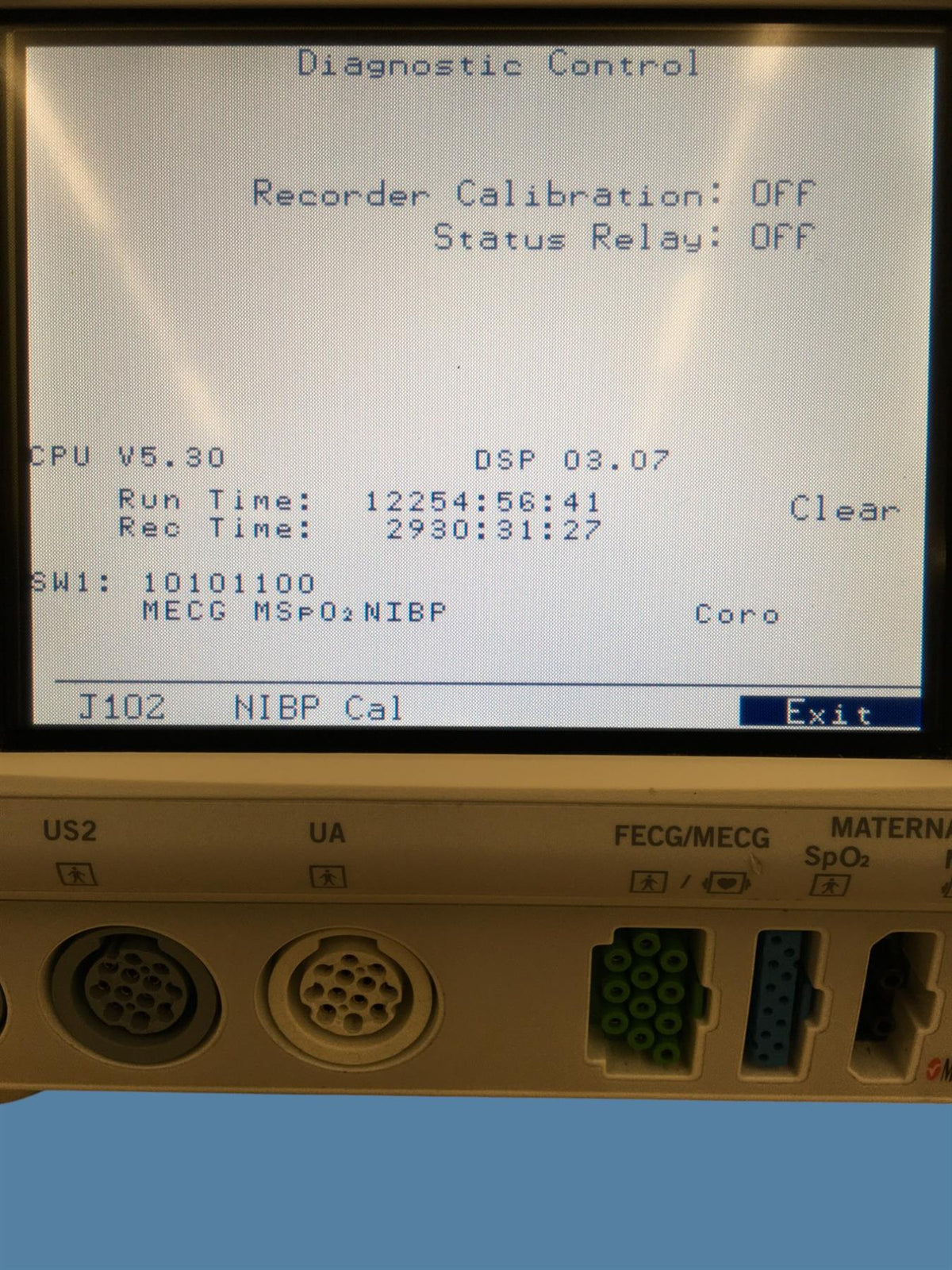 Wipro GE Healthcare 259CX-C Corometrics 250cx Series Fetal Monitor