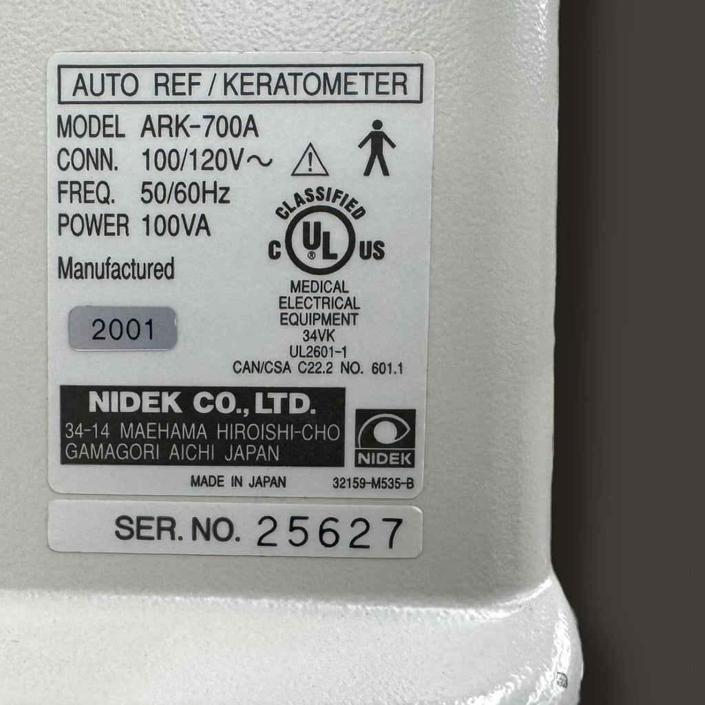 Nidek Marco ARK-700A Auto Ref/Keratometer