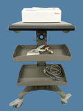 Mortara ELI 150c Interpretive ECG/EKG w/ Wireless Acquisition Module/Leads/Cart