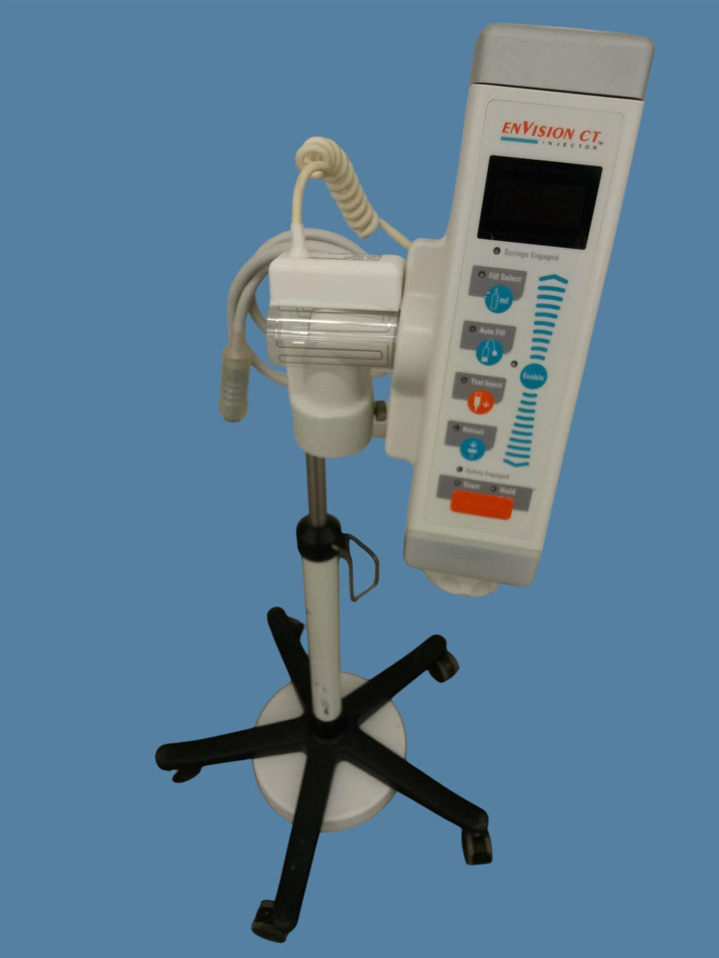 Medrad EHU 700 Envision CT Injector Head w/ Weighted Stand