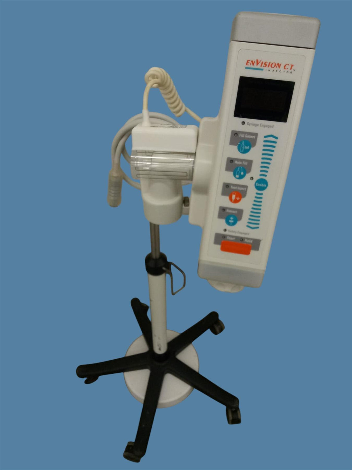 Medrad EHU 700 Envision CT Injector Head w/ Weighted Stand