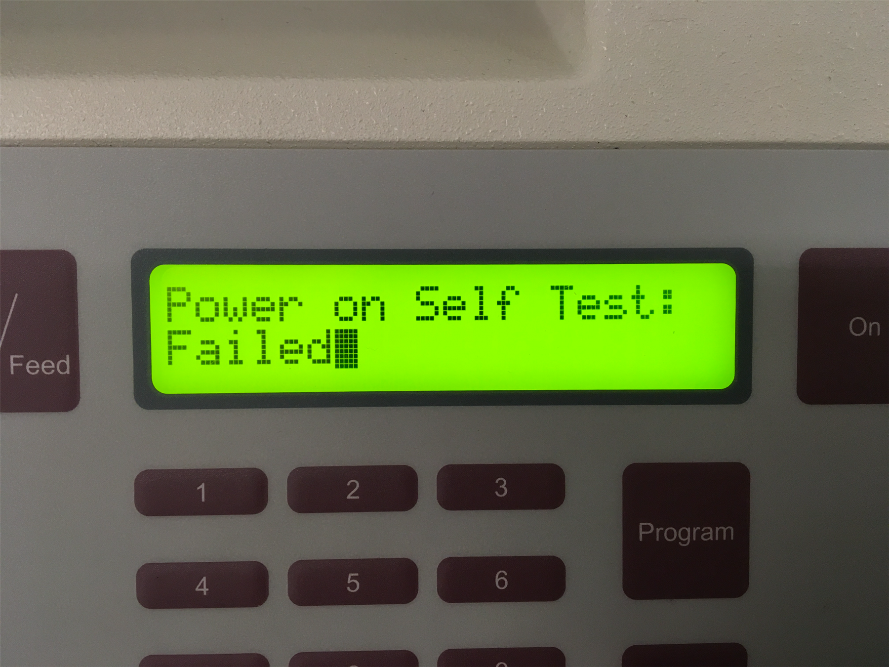 Hologic Inc. Sahara Clinical Bone Sonometer, Error Code 21, POST Fail (2011)