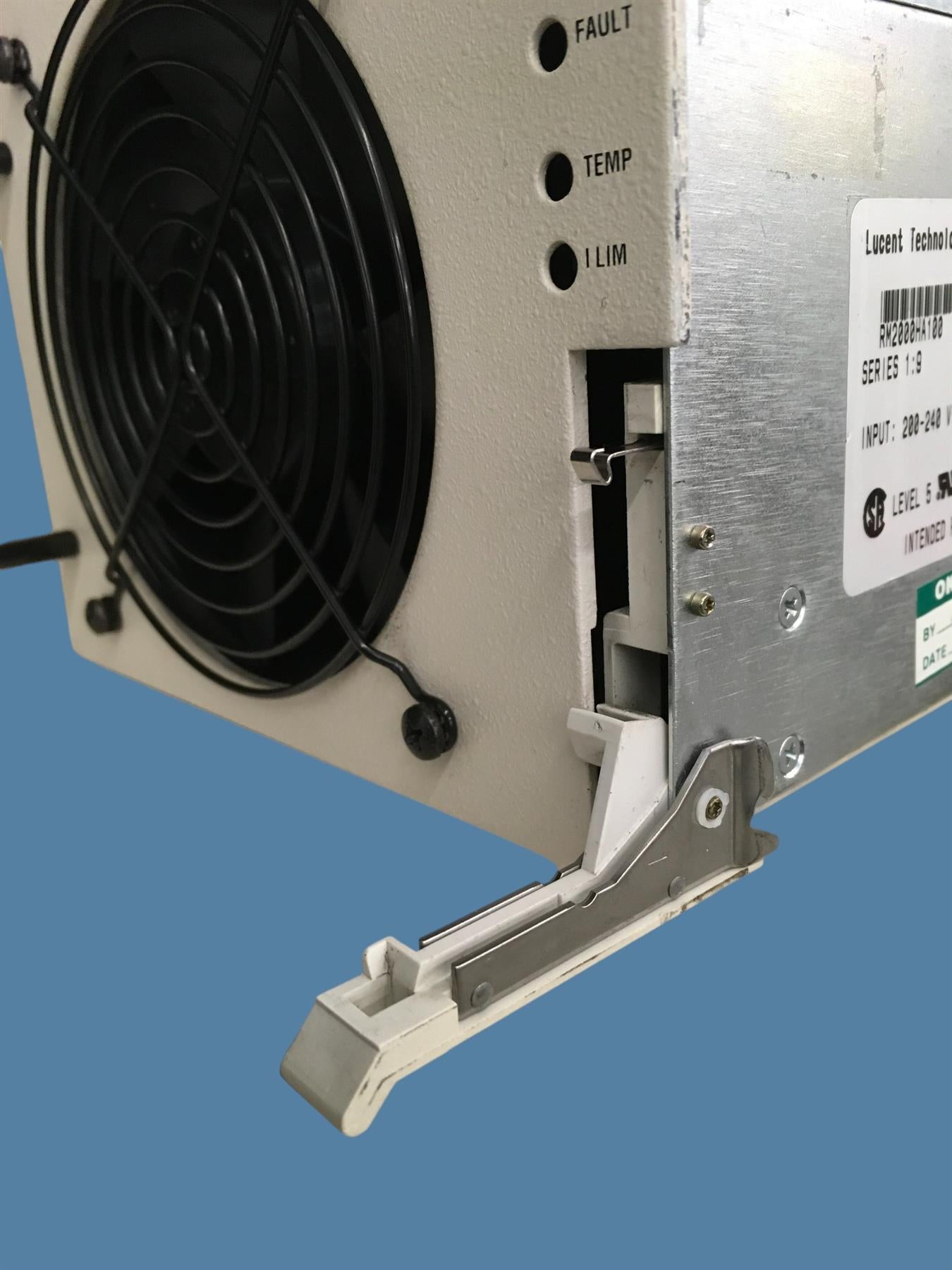 Lucent RM2000HA100 2000W 48V Rectifier Power Supply w/ AMP Out Cables & Harness