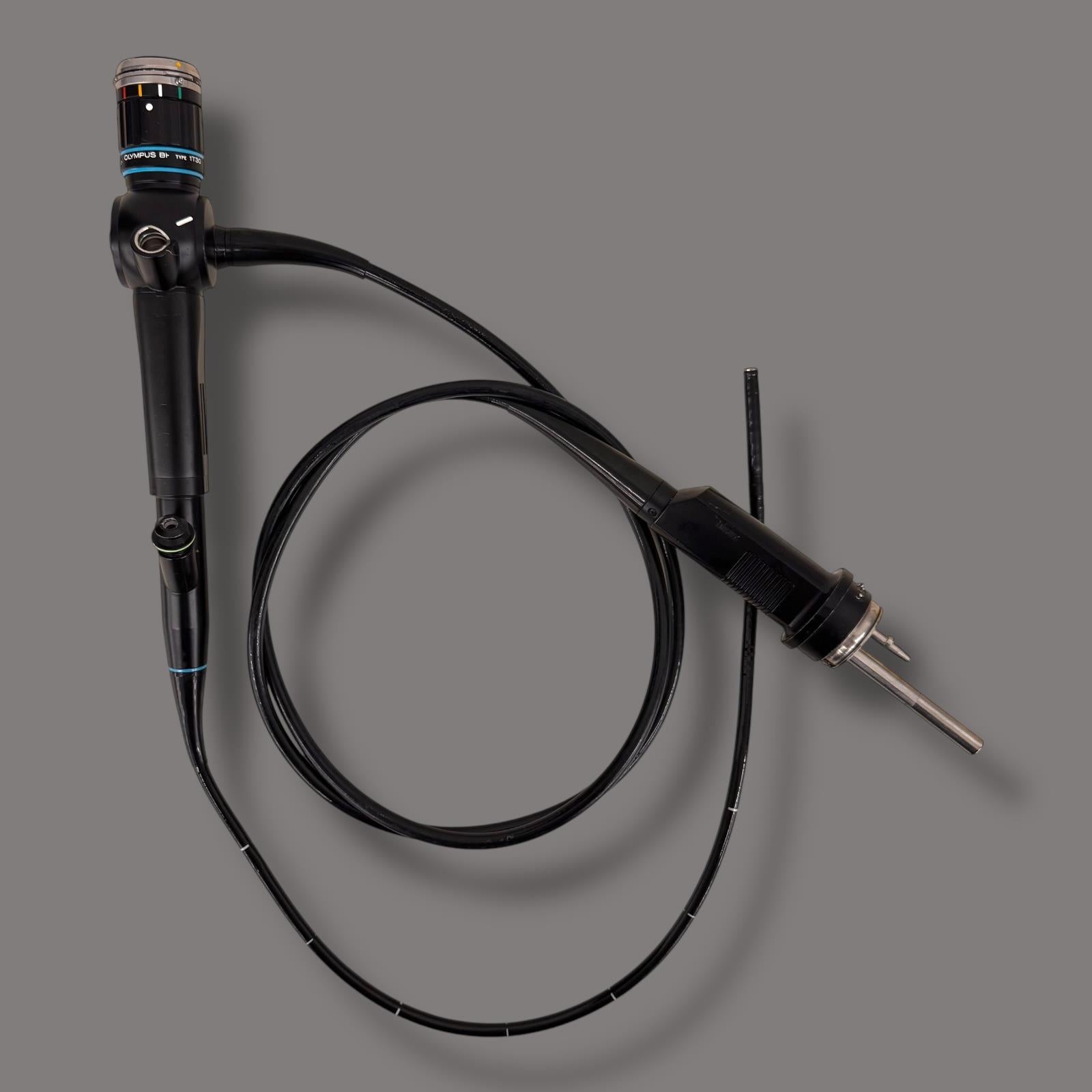 Olympus BF Type 1T30 Flexible Fiberoptic Bronchoscope (19 Broken Fibers) BF-1T30