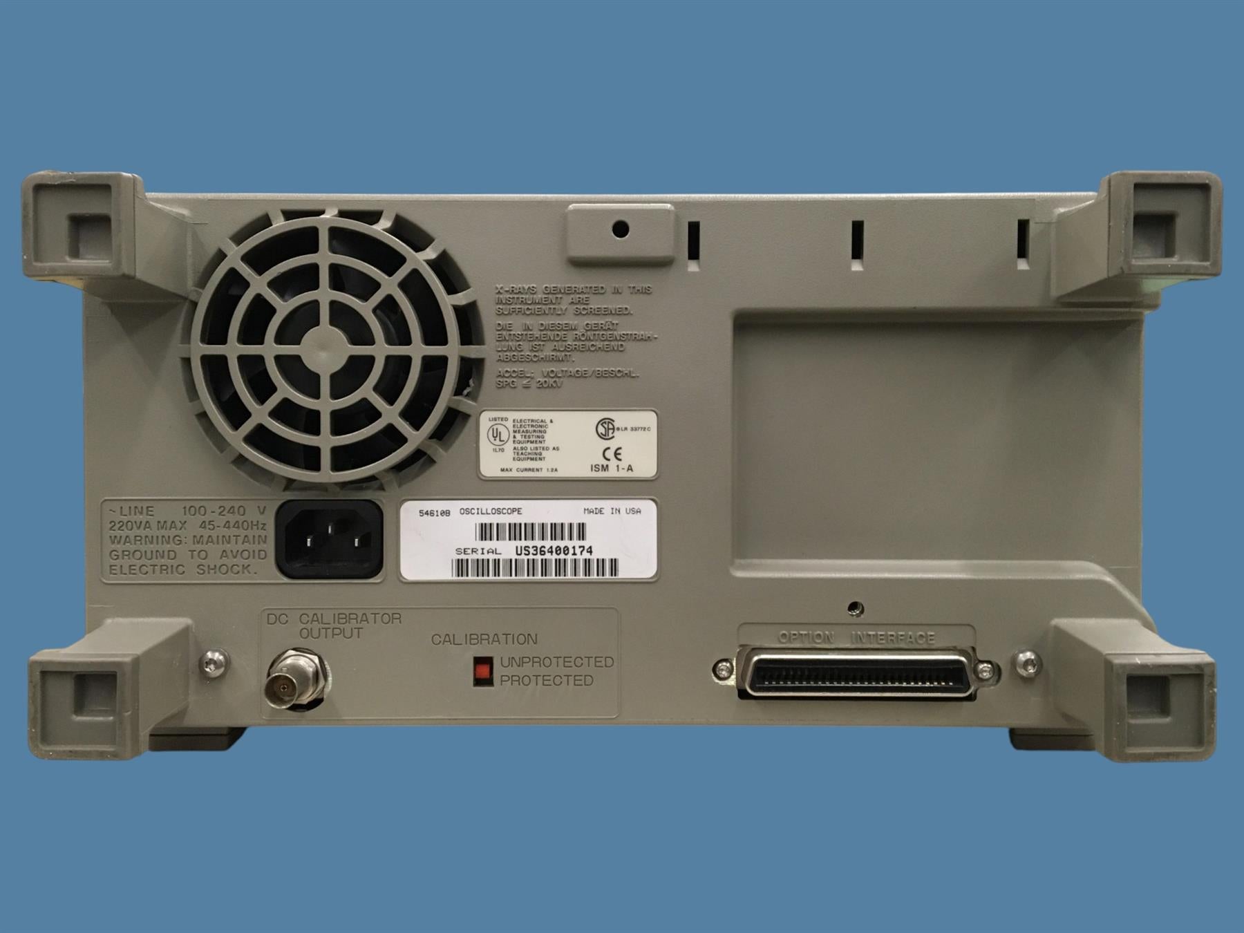 Hewlett-Packard 54610B 500MHz Digital Oscilloscope