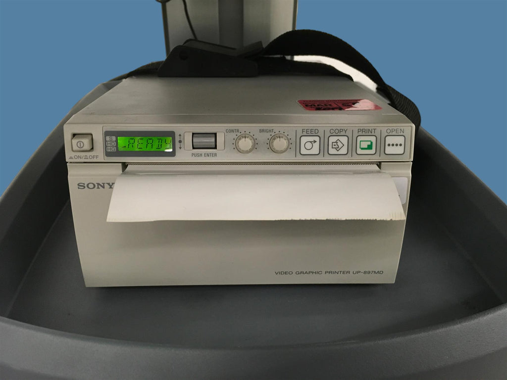 FujiFilm SonoSite MicroMaxx Ultrasound System w/ HFL38/13-6 Probe & Sony Printer