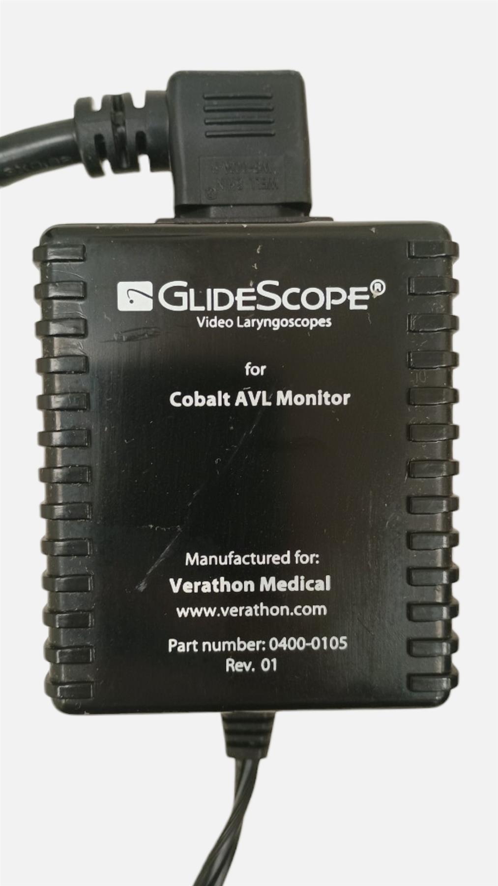 Verathon GlideScope Cobalt AVL Monitor w/ 0570-0306 & 0570-0307 Video Batons
