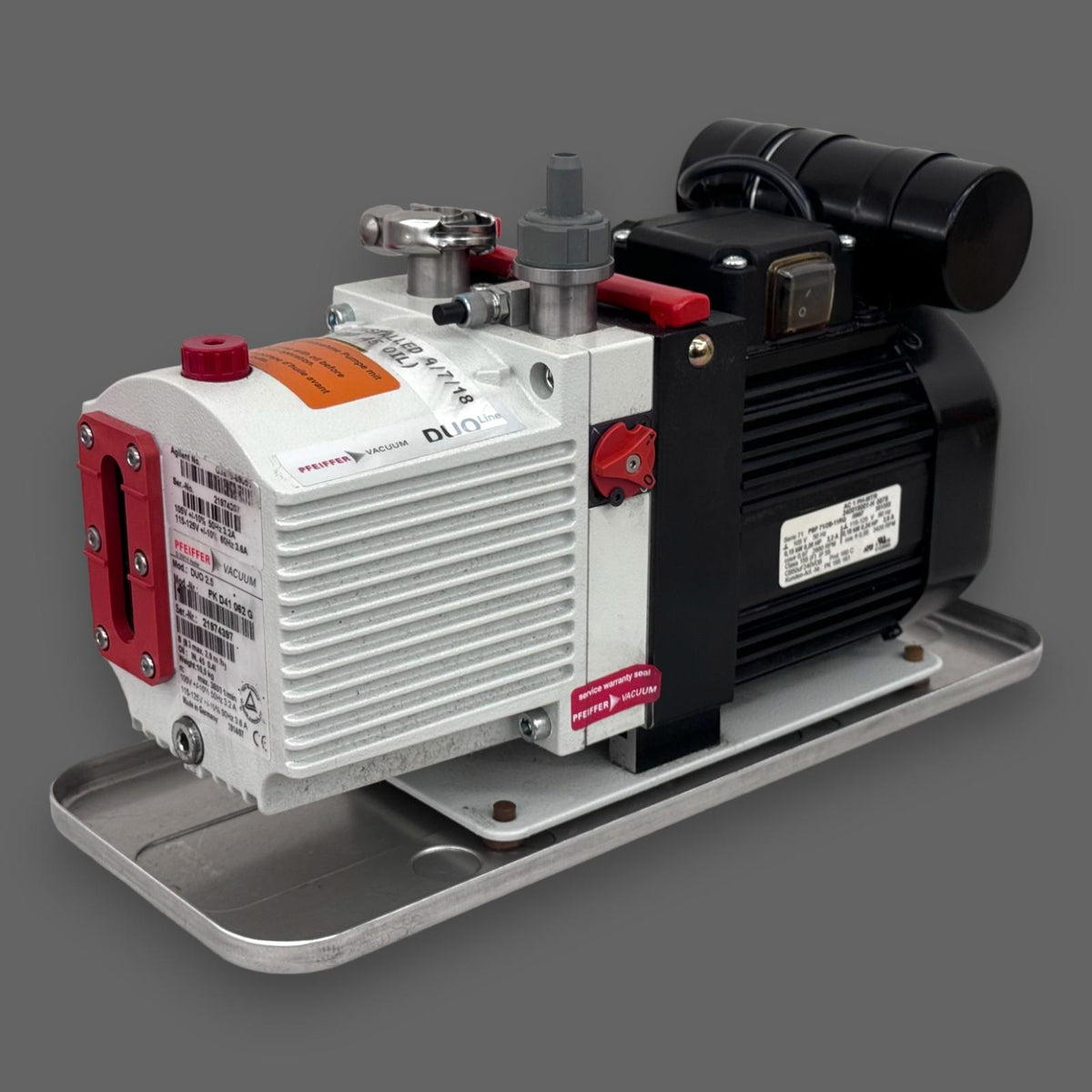 Pfeiffer Vacuum Duo Line DUO 2.5 PK D41 062 Rotary Vane Vacuum Pump