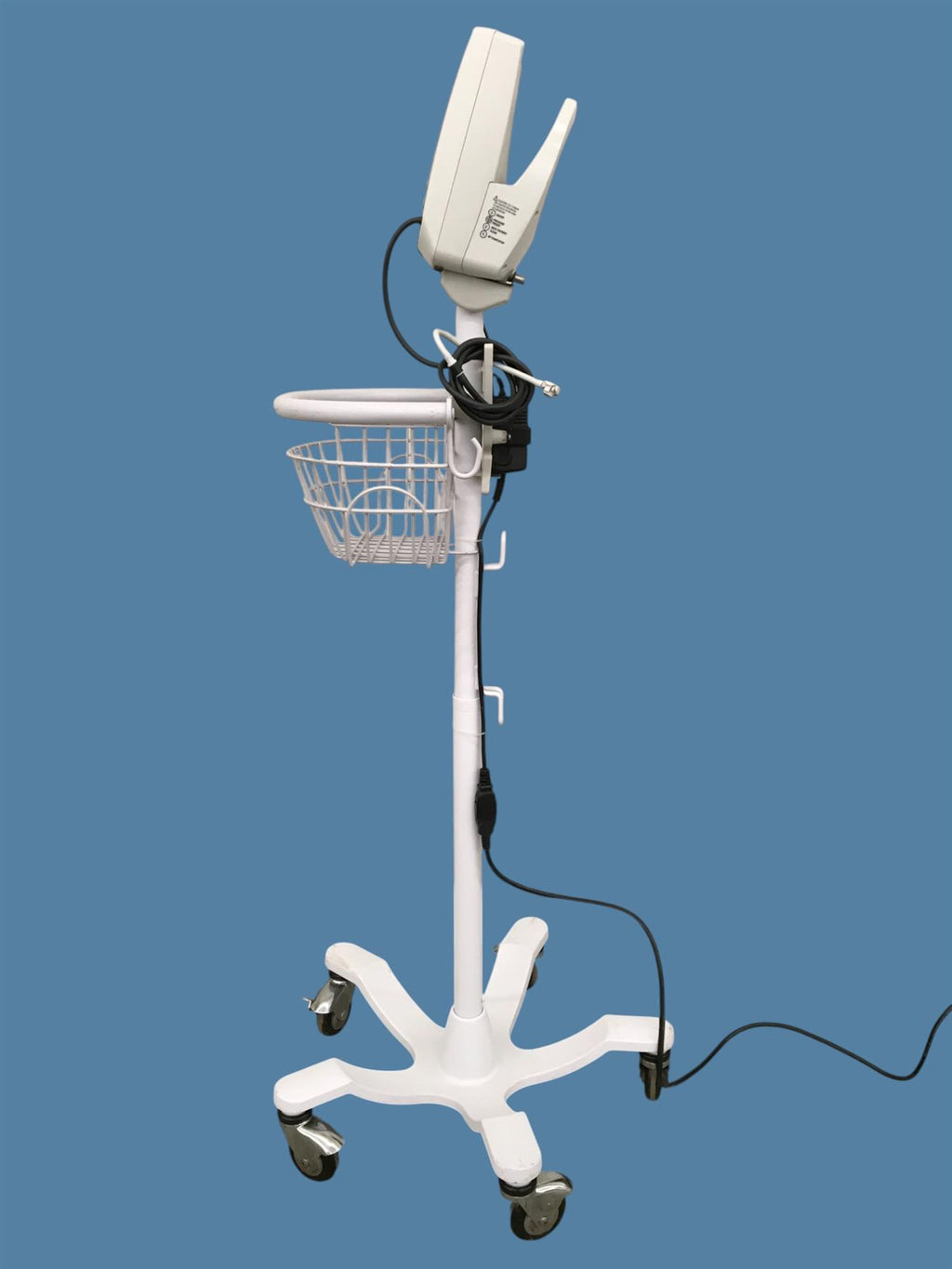 Welch Allyn Spot Vital Signs 4200B Patient Monitor w/ Cart & Power Supply