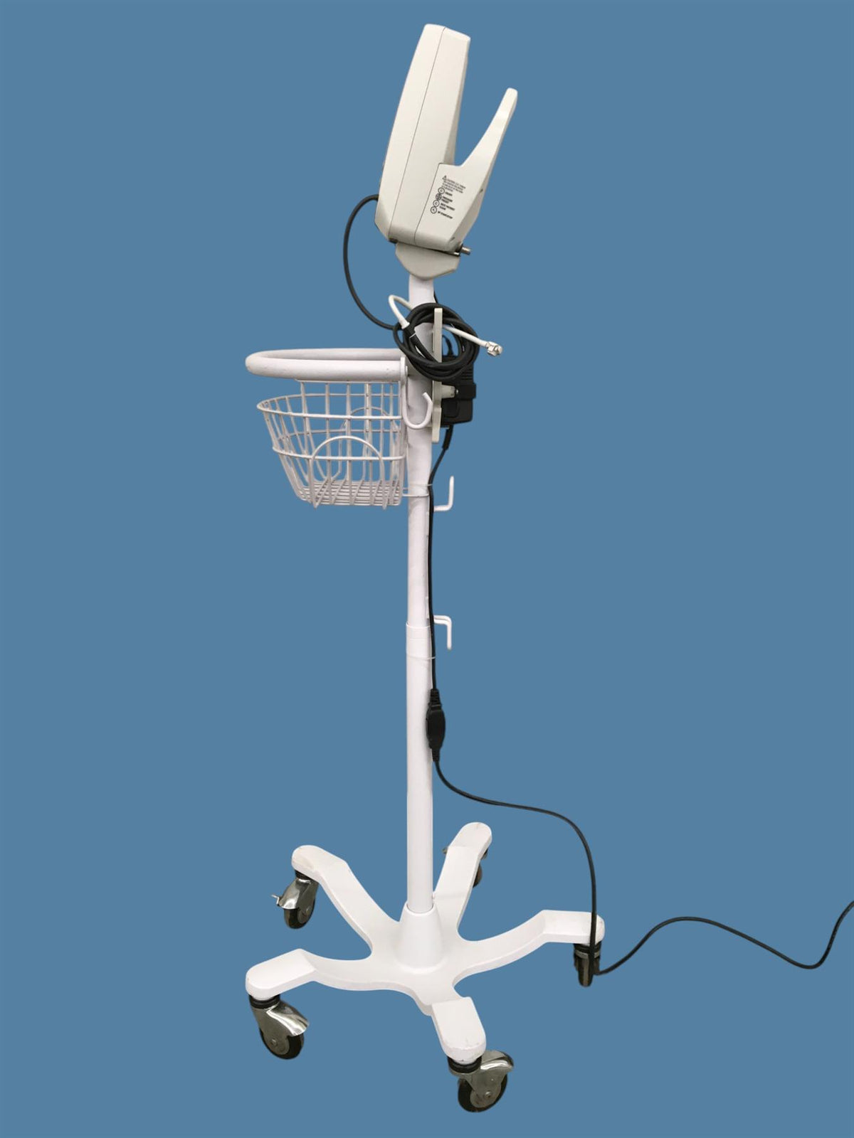 Welch Allyn Spot Vital Signs 4200B Patient Monitor w/ Cart & Power Supply
