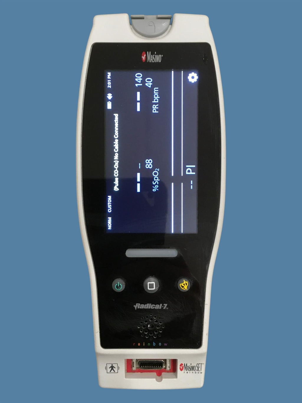 Masimo RDS7A Root Patient Monitor w/ Radical-7 Handheld Pulse Oximeter