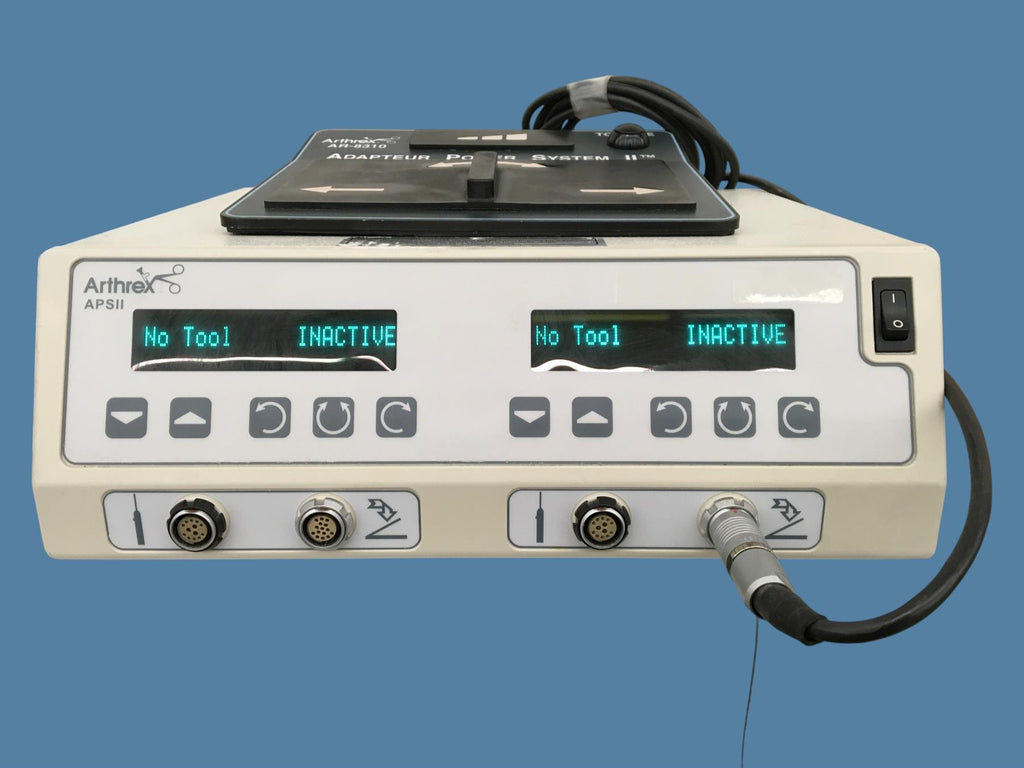 Arthrex APS II AR-8300 Shaver Console with Arthrex AR-8310 Footswitch