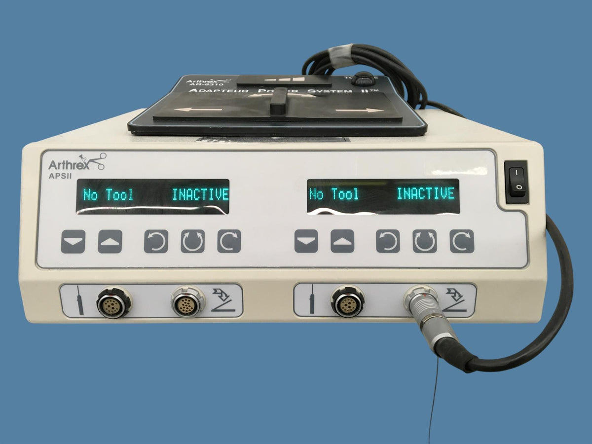 Arthrex APS II AR-8300 Shaver Console with Arthrex AR-8310 Footswitch