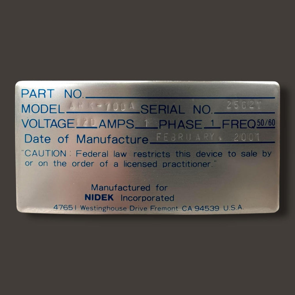 Nidek Marco ARK-700A Auto Ref/Keratometer