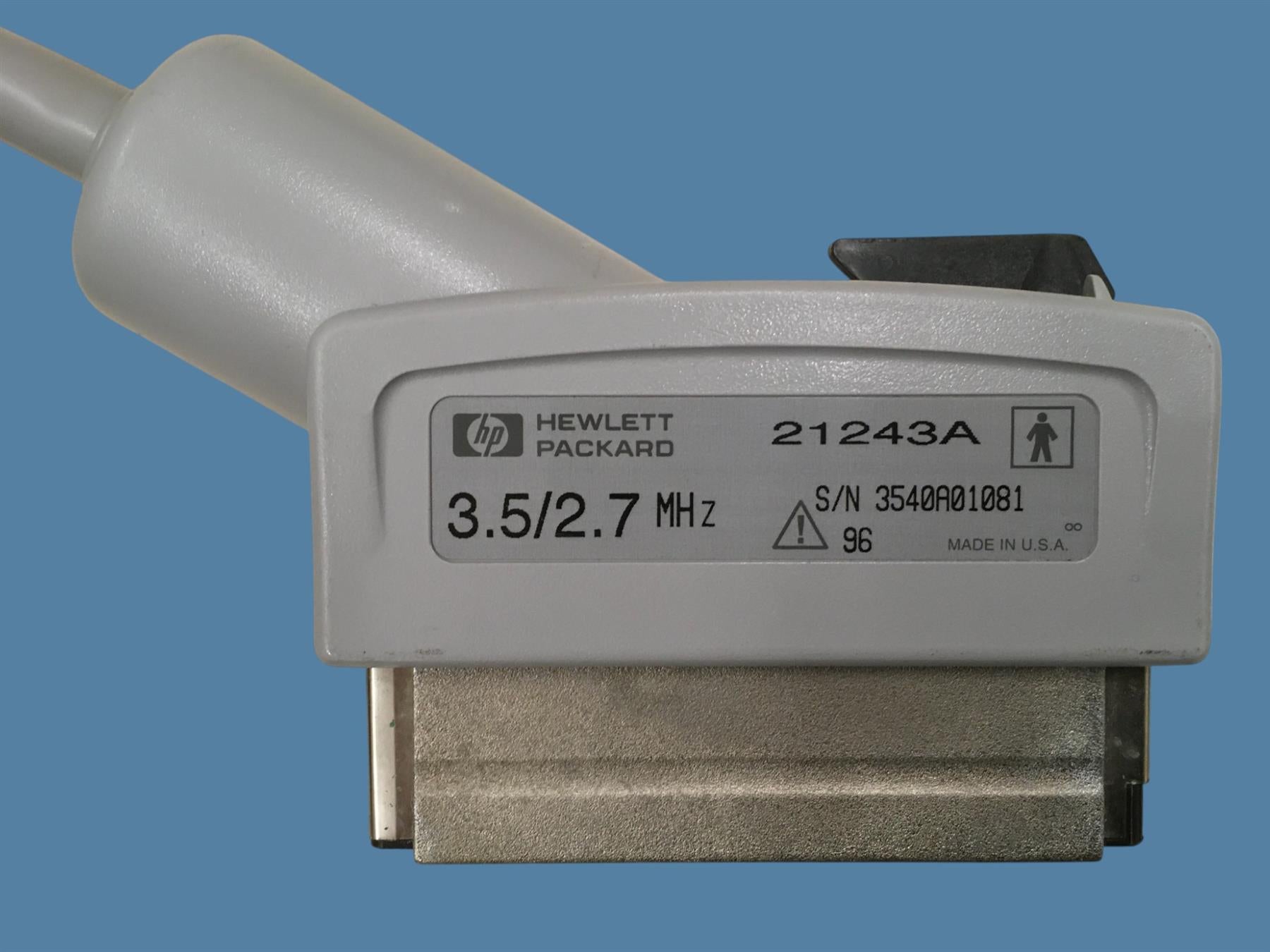 Hewlett-Packard 21243A Phased Array 3.5/2.7 MHz Ultrasound Transducer/Probe