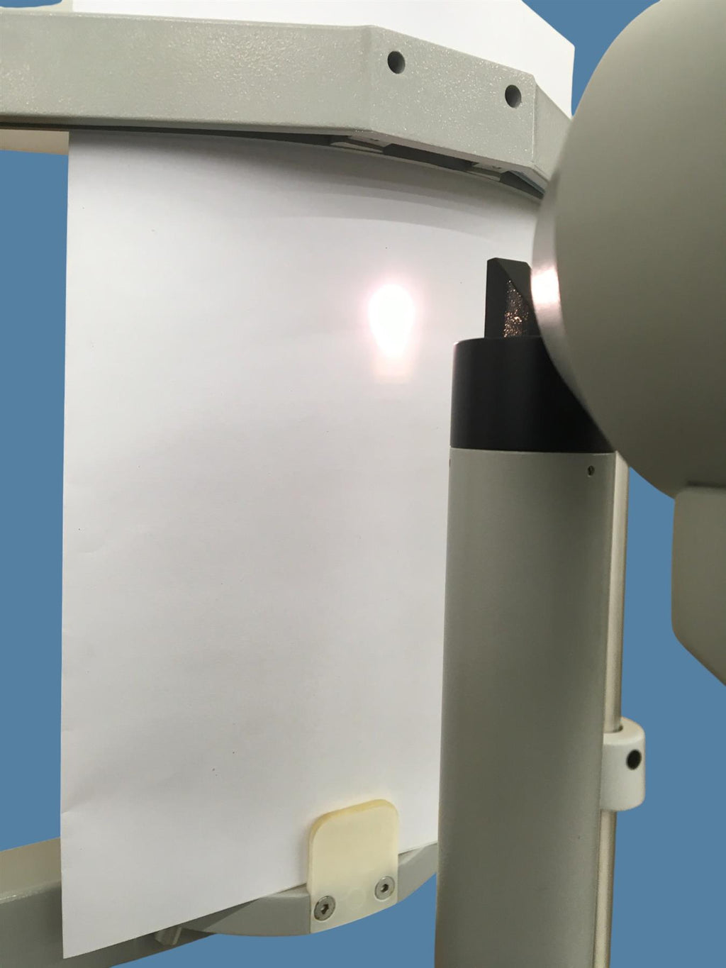Carl Zeiss 10 SL Slit Lamp w/ OK=19x, ƒ T = 80 Binocular Eyepiece w/ Cart/Stand