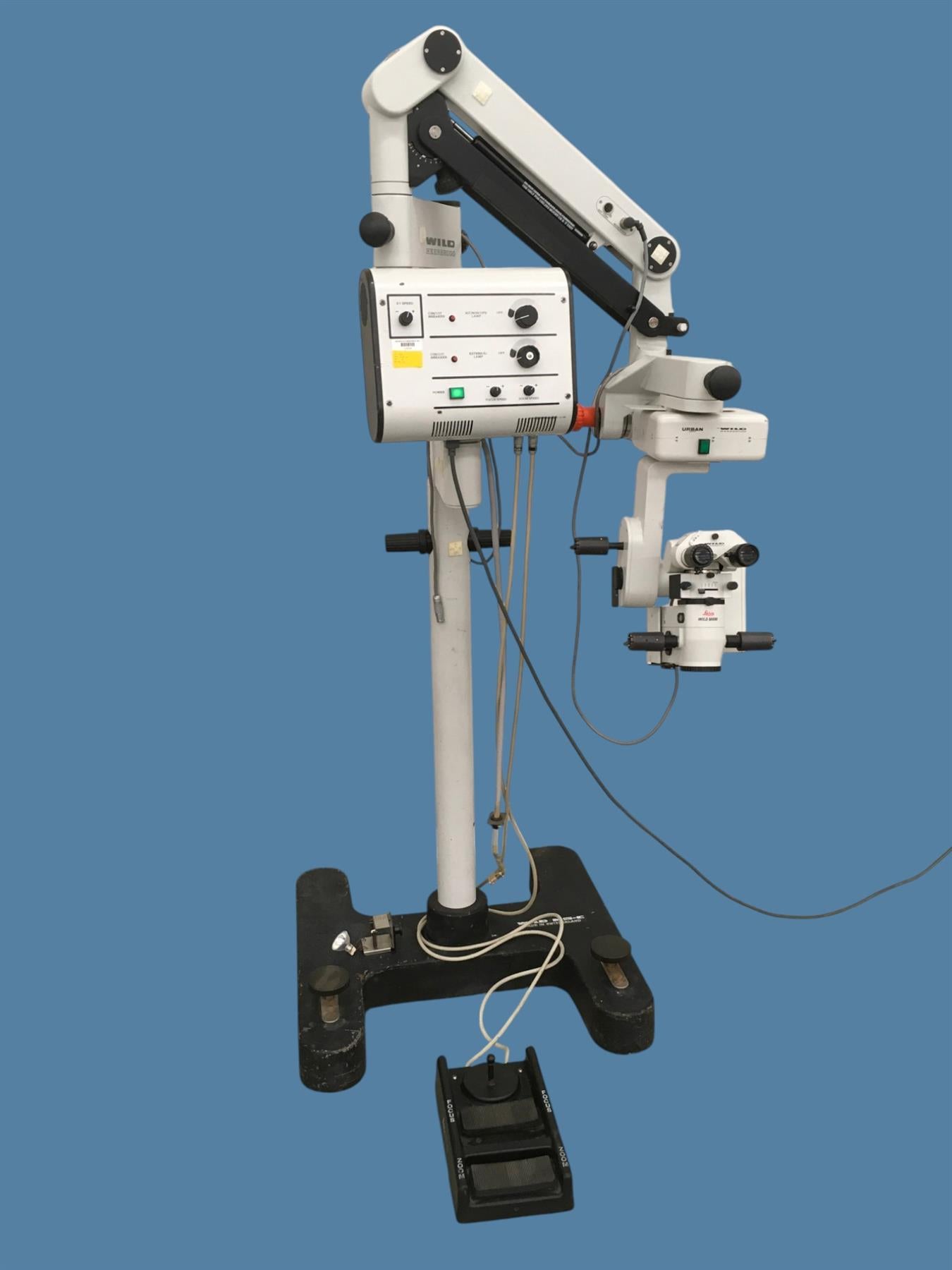 Wild Heerbrugg M690 Surgical Microscope w/ MEL 48 Controller on MS-C Stand