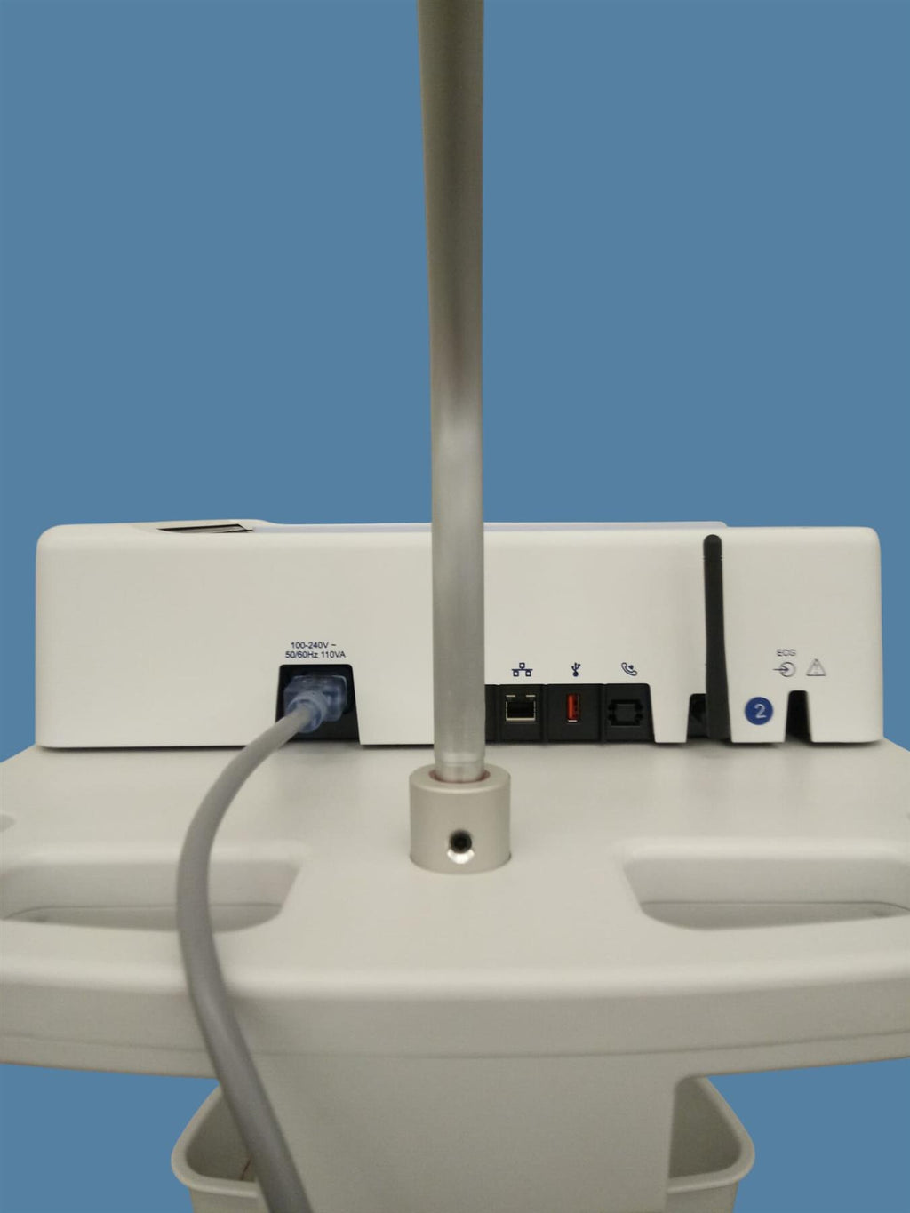 Mortara Burdick ELI 250c ECG/EKG w/ Wireless Acquisition Module & ELI Cart