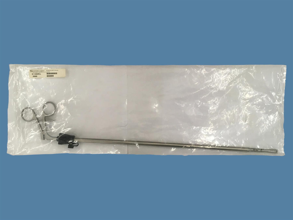 Symmetry Surgical 97-1083RCL Duval Grasping Forceps 10 mm, 45 cm Long Acculok
