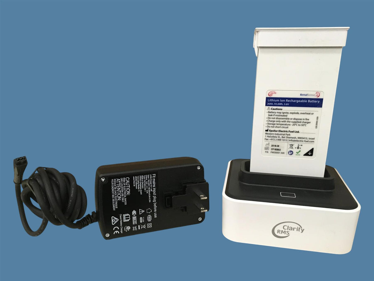 RenalSense Clarity RMS Urine Output Monitor (2020) + 2 Batteries, Dock & Charger