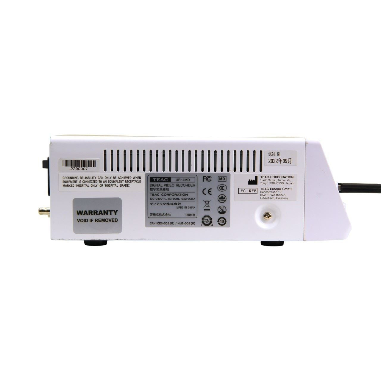 Teac Corp UR-4MD Surgical Video Recorder