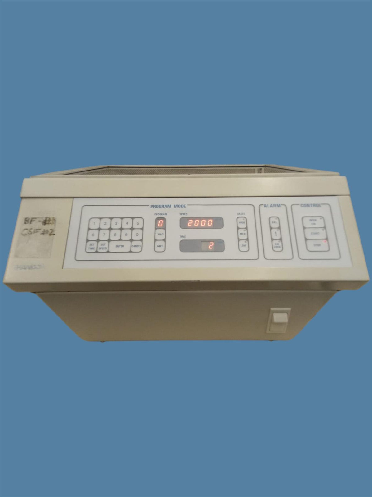 Shandon Cytospin 3 Cytocentrifuge 74000102 w/ Rotor Assembly