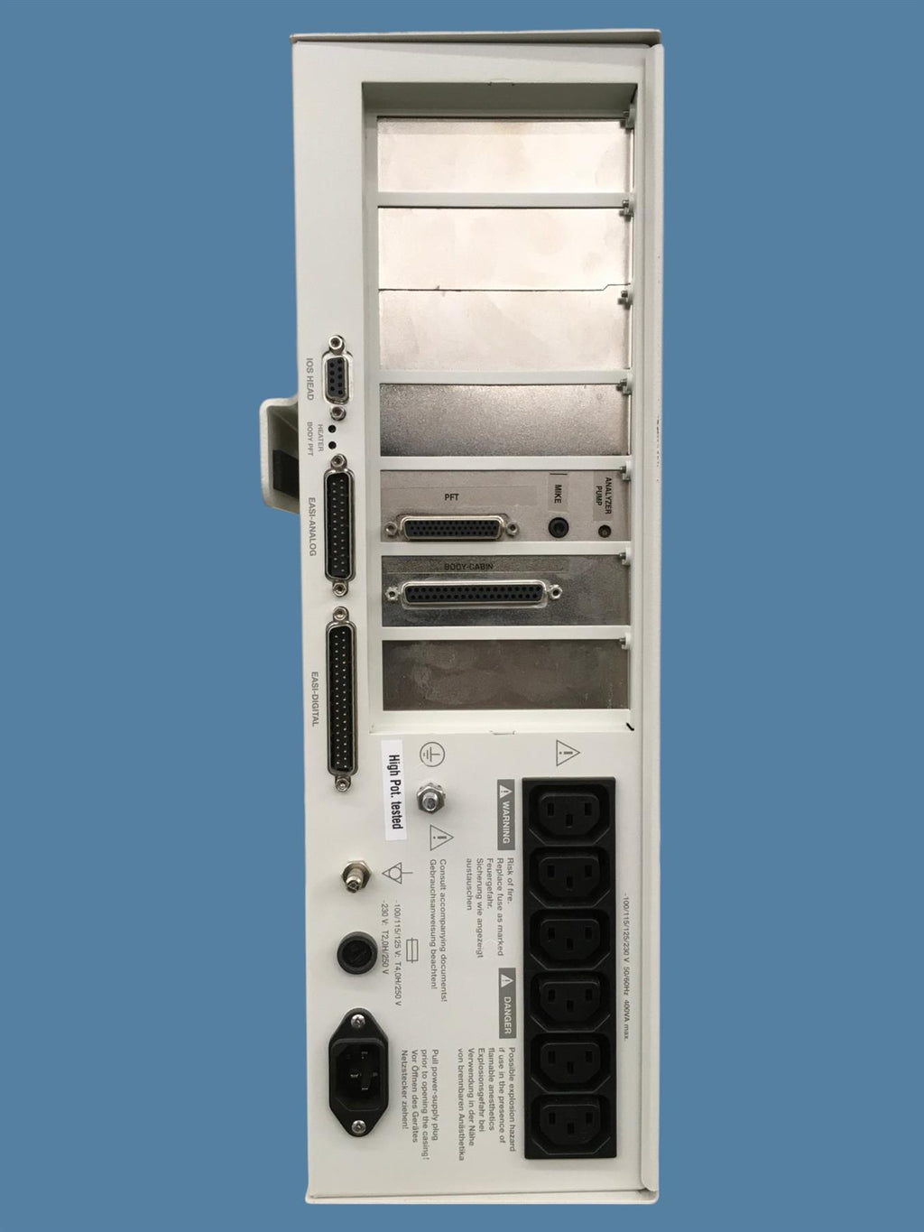 CareFusion Jaeger MasterScreen PFT Base Unit V-172506-13 (2018)