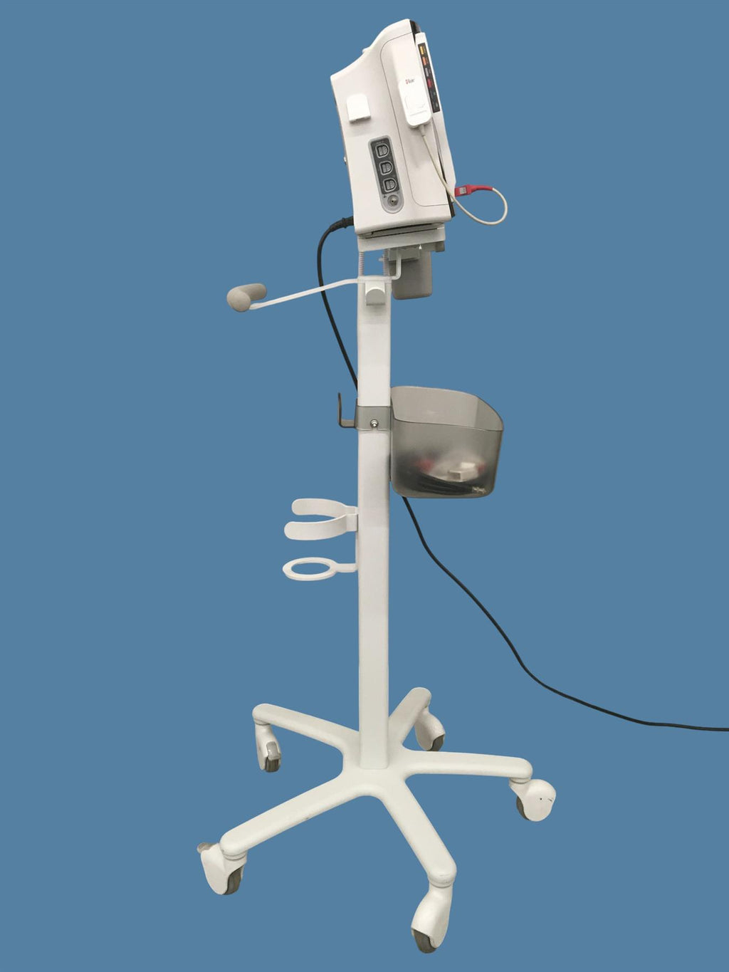 Masimo ROOT Patient Monitor w/ Radical-7 Oximeter & Radius PPG w/ Cart, Cables