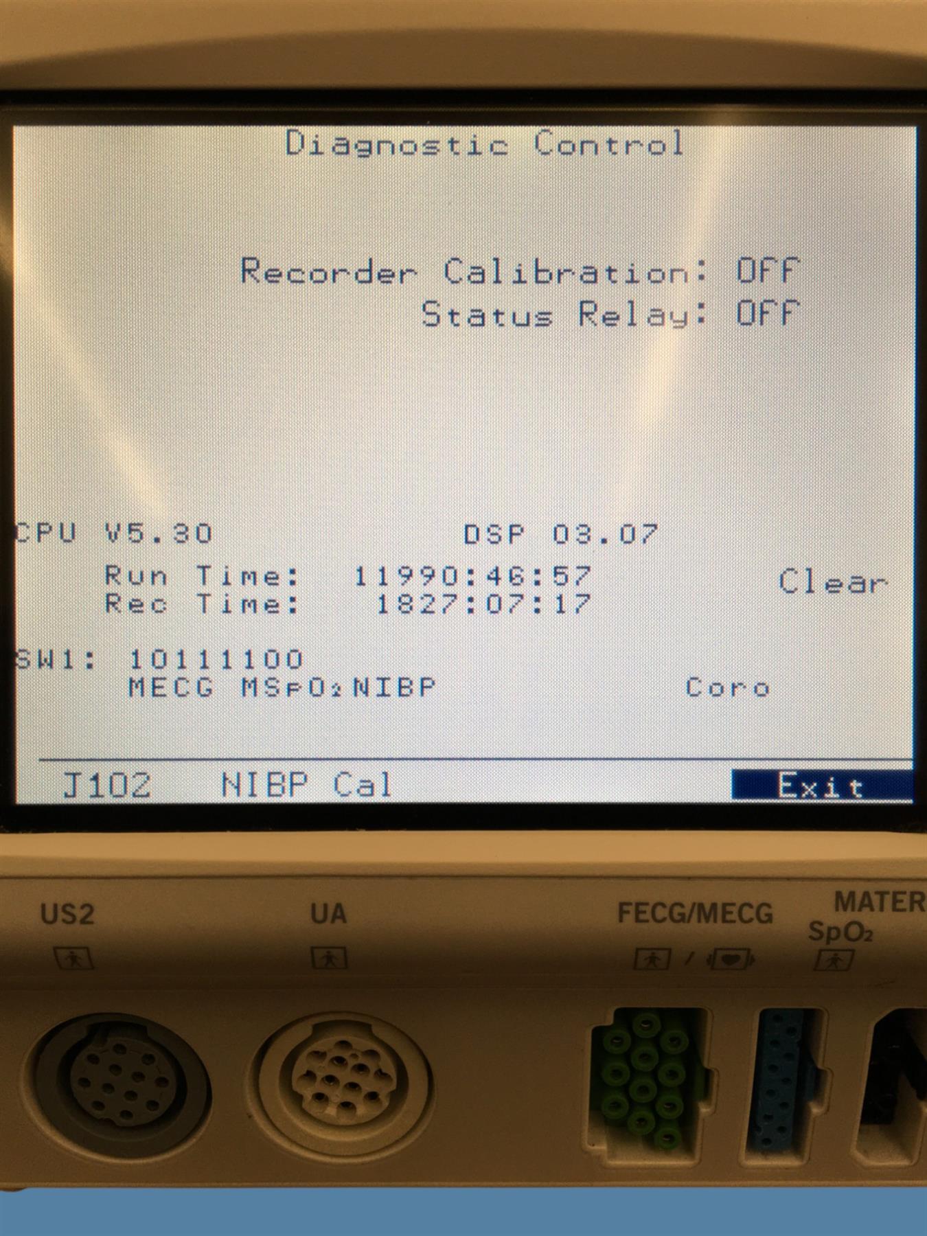 Wipro GE Healthcare 259CX-A Corometrics 250cx Series Fetal Monitor